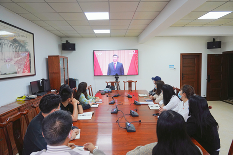 团旗引领成长，红色点亮青春|公司组织收看庆祝中国共产主义青年团成立100周年大会